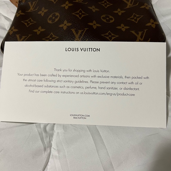 LOUIS VUITTON POCHETTE ACCESSORIES in very great condition. Original LV - Picture 9 of 11
